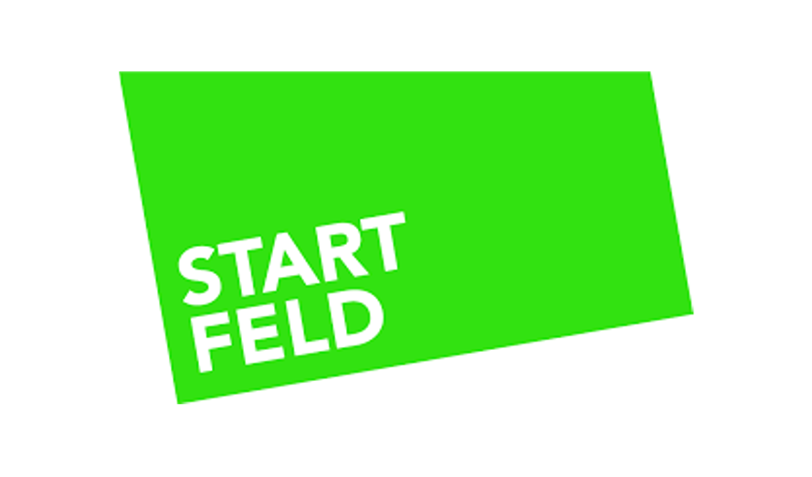 startfeld logo with frame